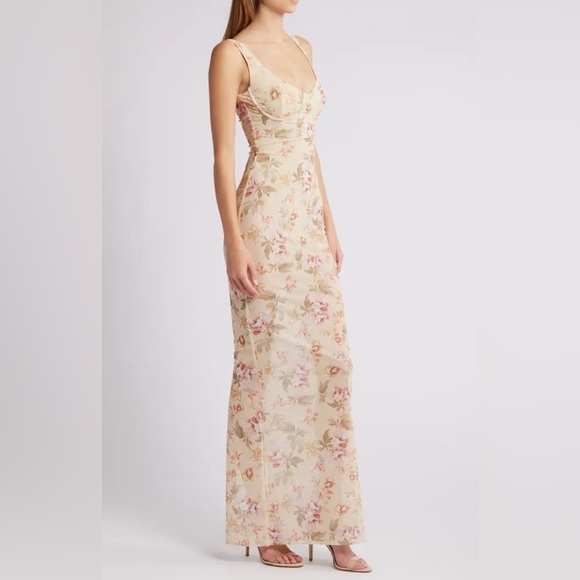 House of CB Dresses & Skirts - House of CB Cream Maxi Dress